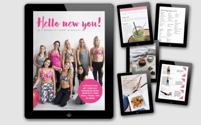 Ons e-book: Hello New You! In 4 weken fit, happy & healthy